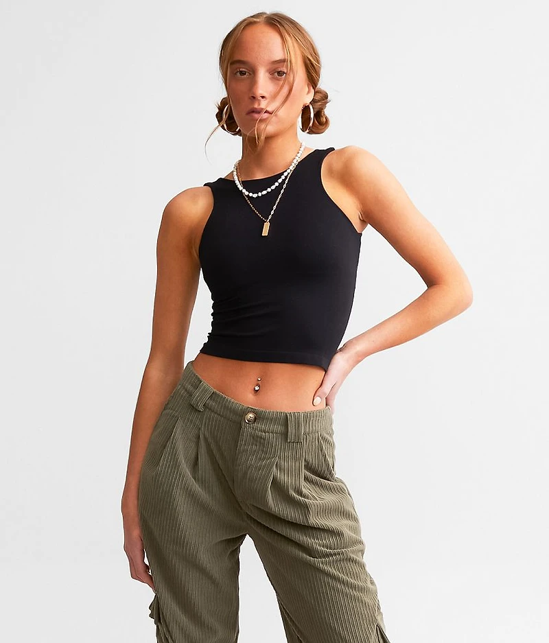 Intimately Clean Lines Cropped Tank Top