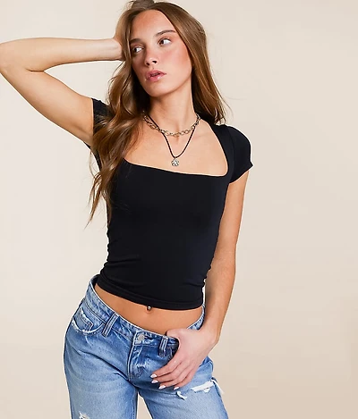 Free People Clean Lines Baby T-Shirt