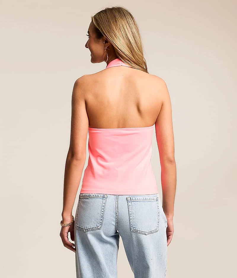Round Two Halter Tank Top