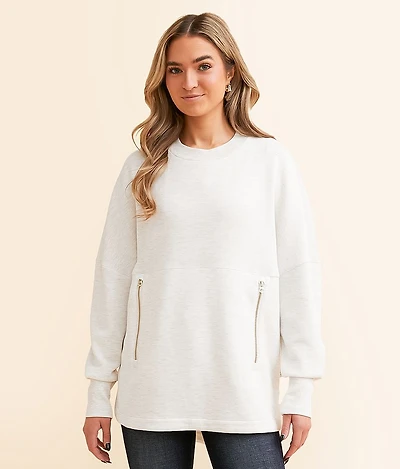 Paige Longline Oversized Sweat Pullover