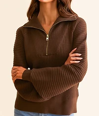 Reid Half Zip Sweater