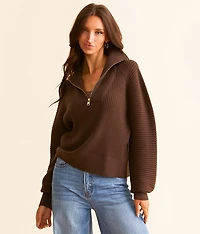 Reid Half Zip Sweater
