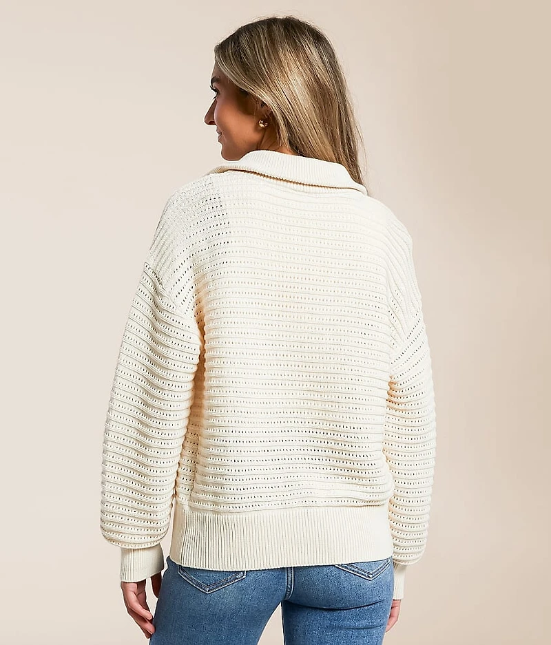 Tara Half Zip Sweater