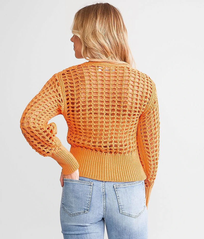 Open Stitch Sweater