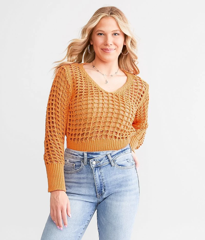 Open Stitch Sweater