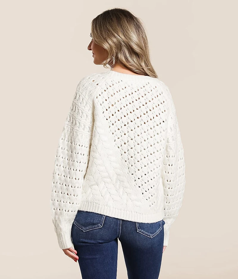 Mixed Stitch Sweater