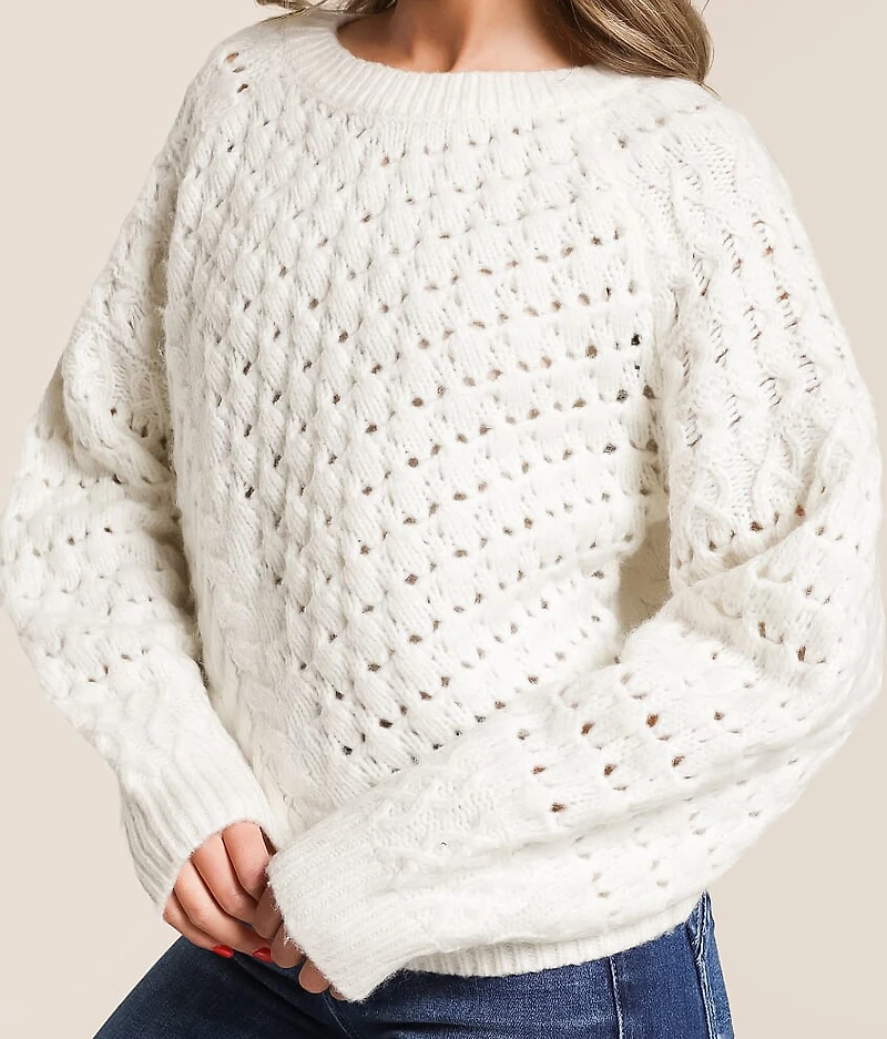 Mixed Stitch Sweater