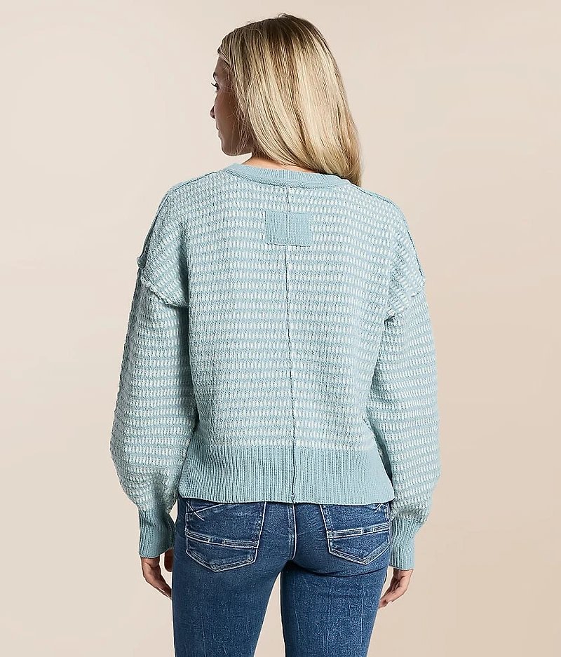 Textured Chenille Sweater