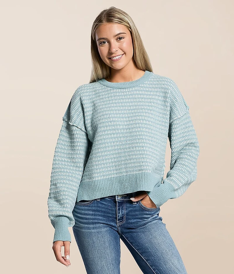 Textured Chenille Sweater