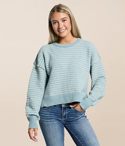 Textured Chenille Sweater
