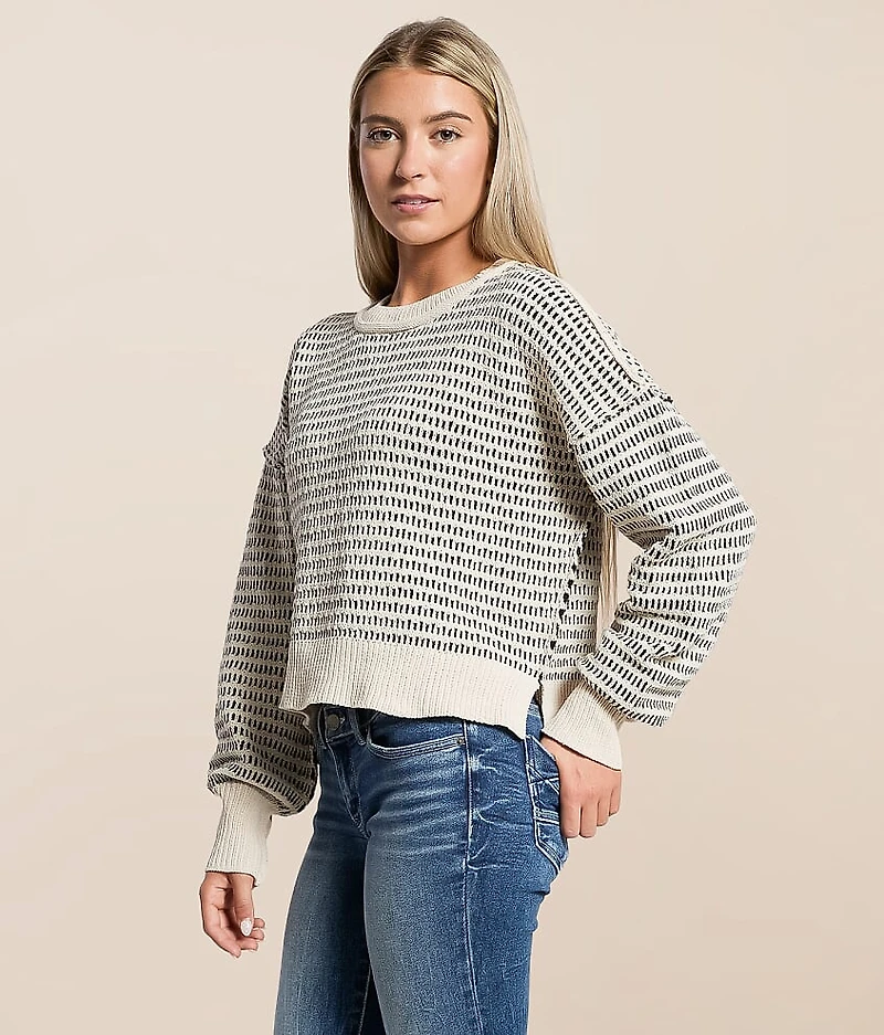 Textured Chenille Sweater