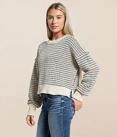 Textured Chenille Sweater