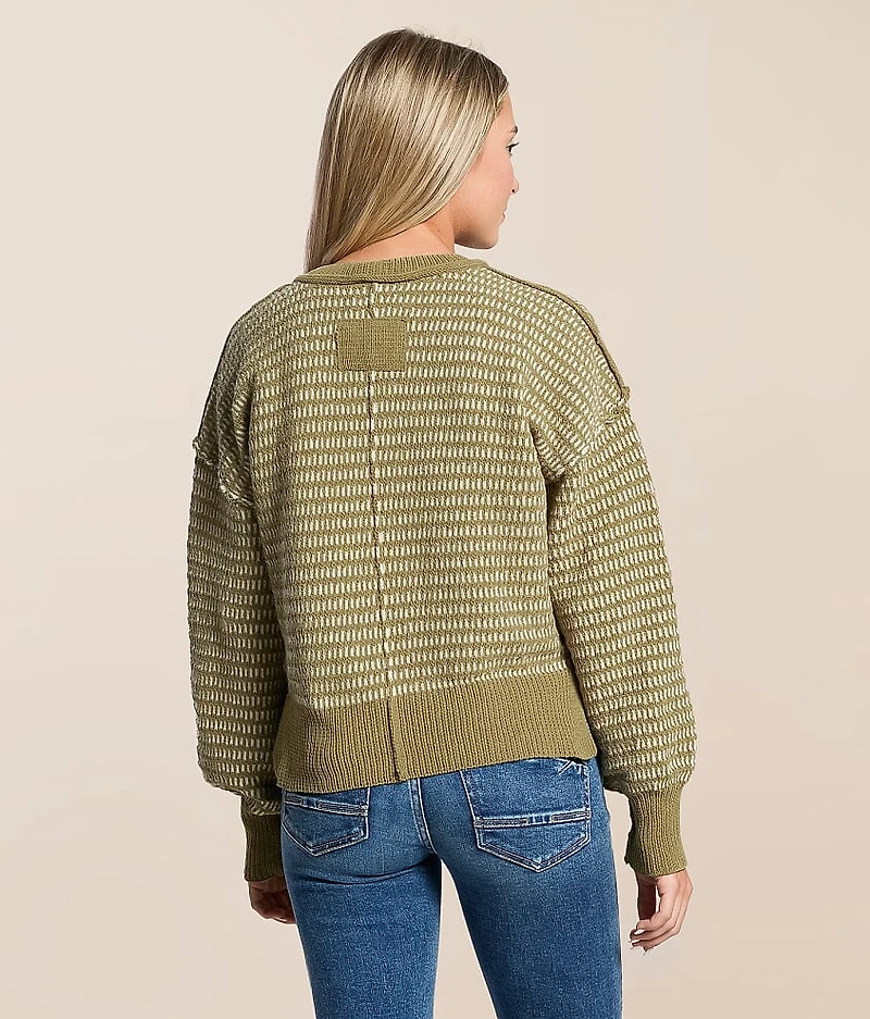 Textured Chenille Sweater