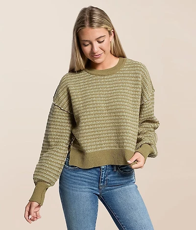 Textured Chenille Sweater