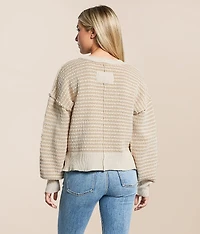Textured Chenille Sweater