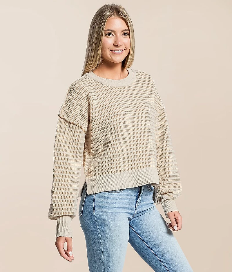Textured Chenille Sweater