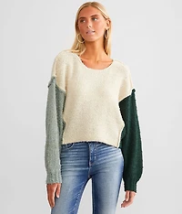 Oversized Dolman Cropped Sweater