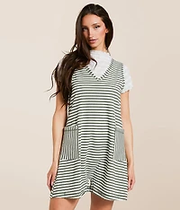 New In Striped Romper