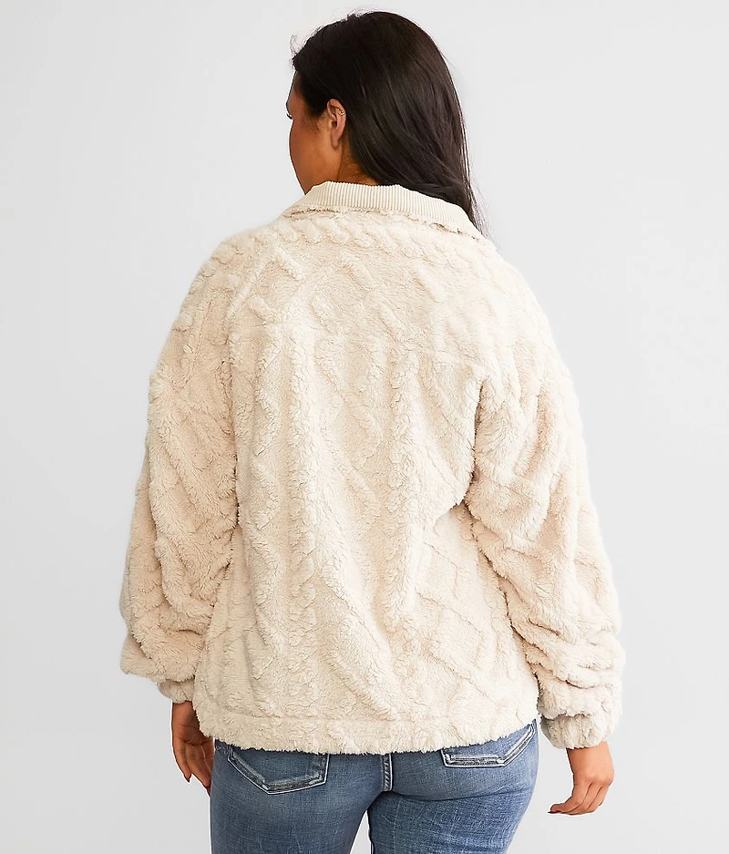 Sherpa Quarter Zip Pullover