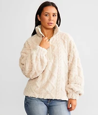 Sherpa Quarter Zip Pullover