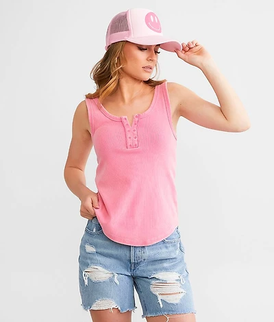 New Notched Tank Top