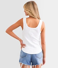 Notched Tank Top