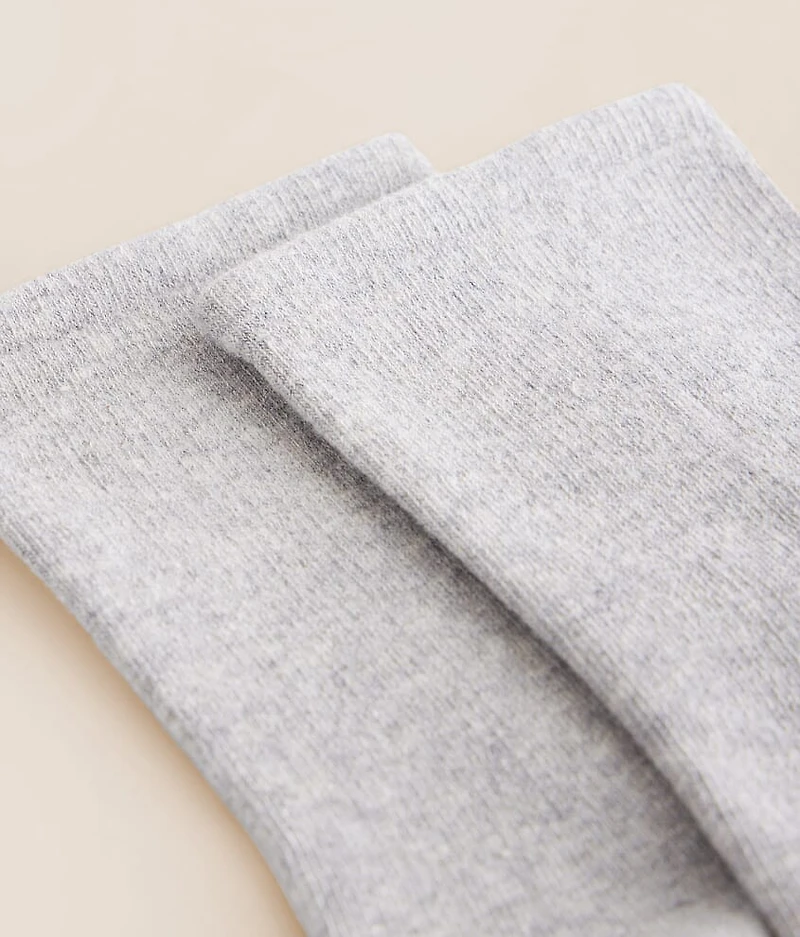 Heathered Ankle Socks