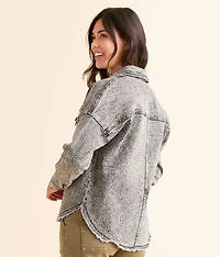 Rhinestone Denim Jacket