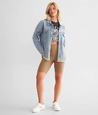 Rhinestone Denim Jacket