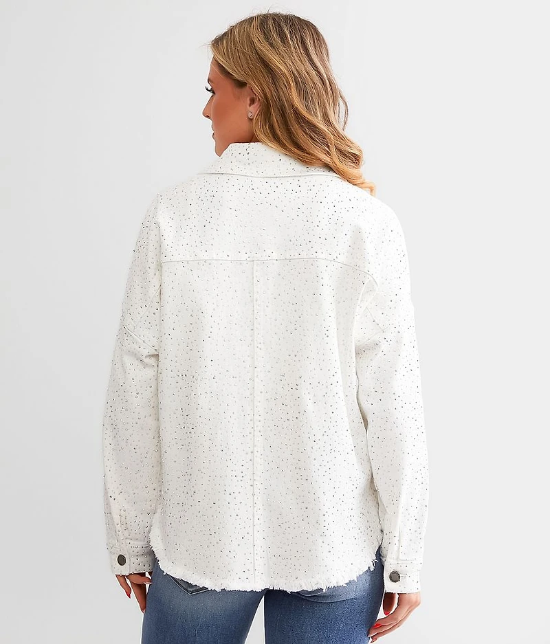 Rhinestone Denim Jacket
