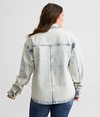 Bling Denim Shacket
