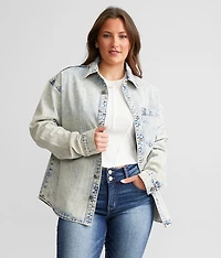 Bling Denim Shacket