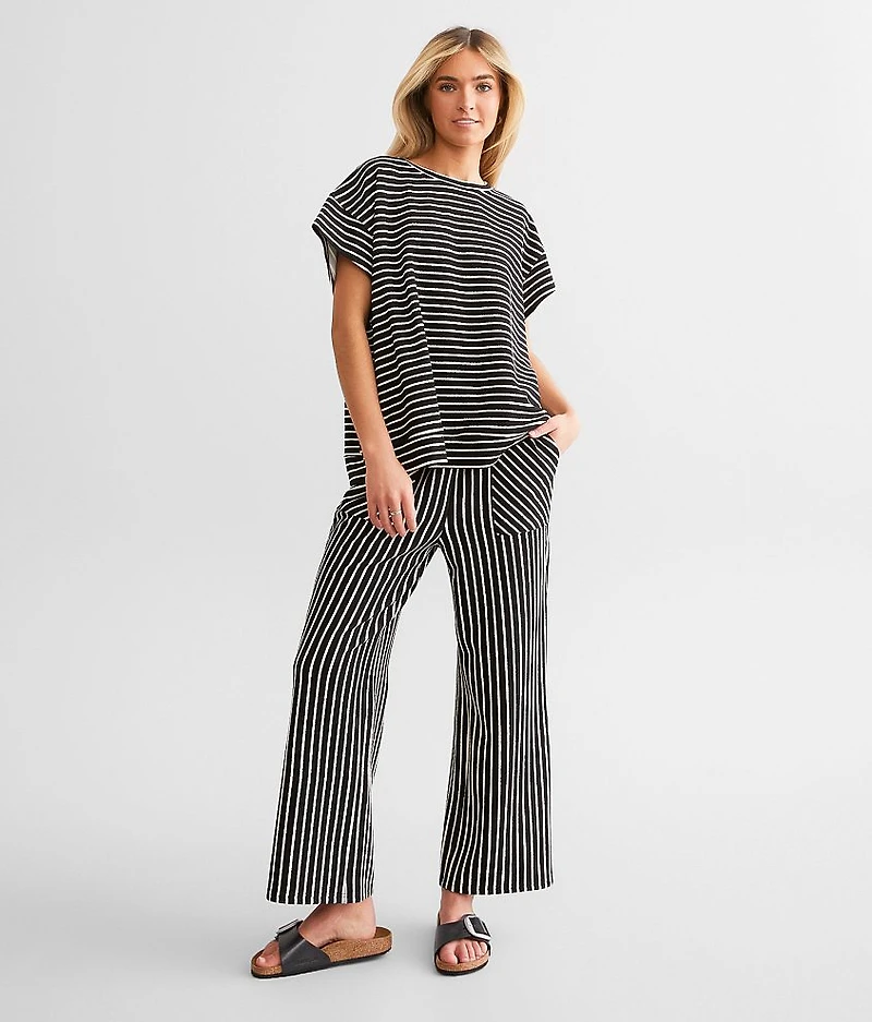 Striped Straight Pant