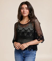 Boxy Crochet Top