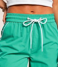 Retro Striped Stretch Track Pant
