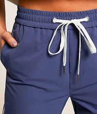Striped Stretch Track Pant