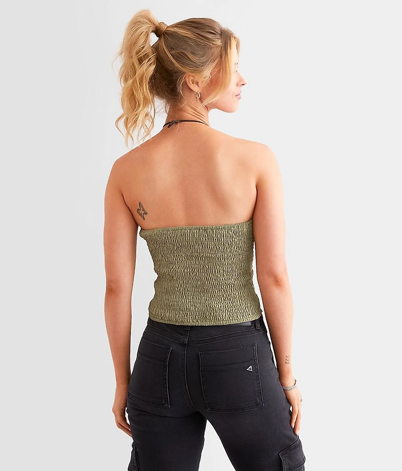 Cinched Halter Tank Top