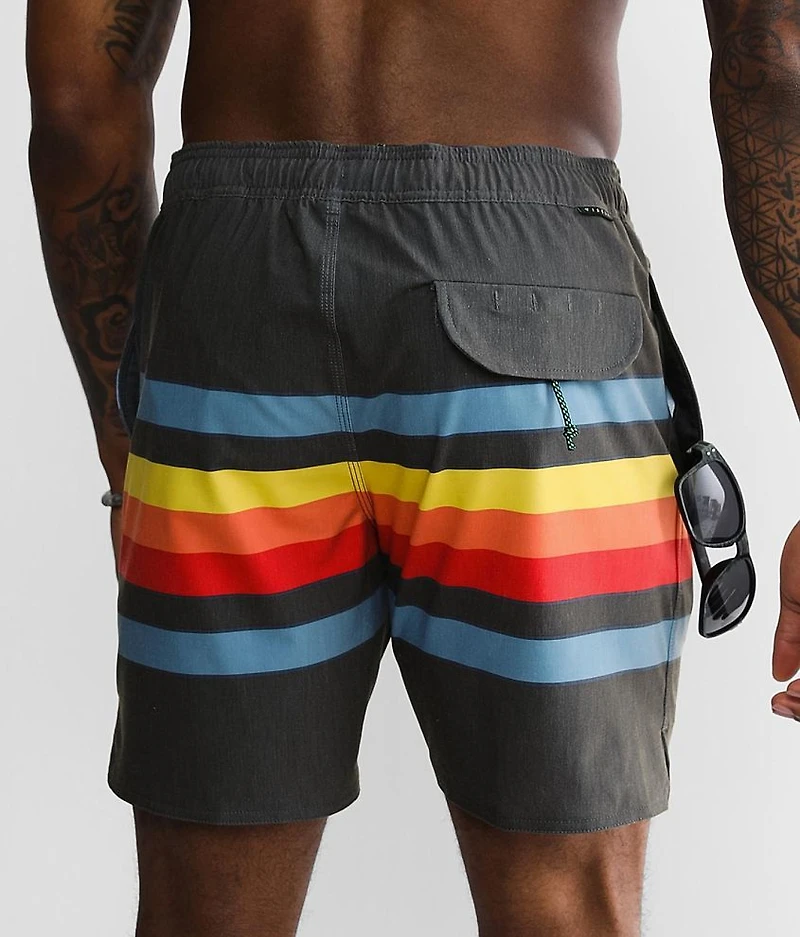 Fist Bump Stretch Swim Trunks