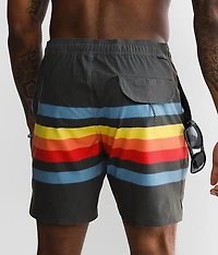 Fist Bump Stretch Swim Trunks