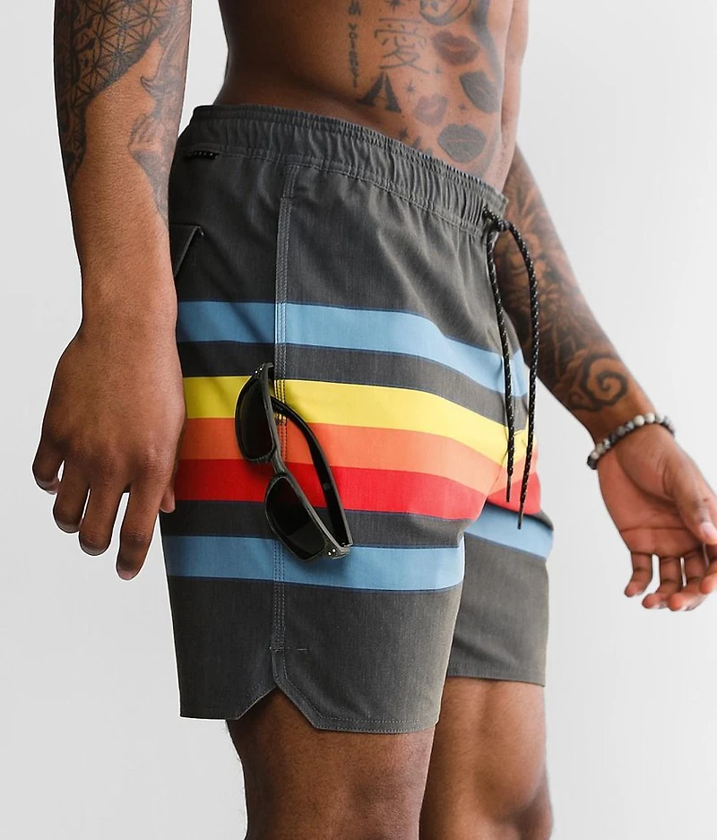 Fist Bump Stretch Swim Trunks