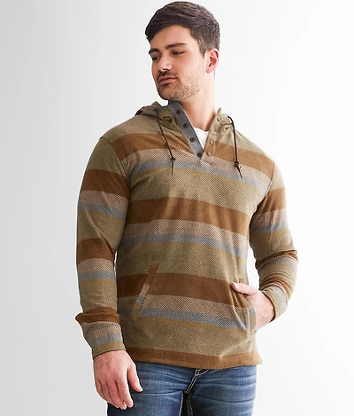 Eco-zy Fleece Henley Hoodie