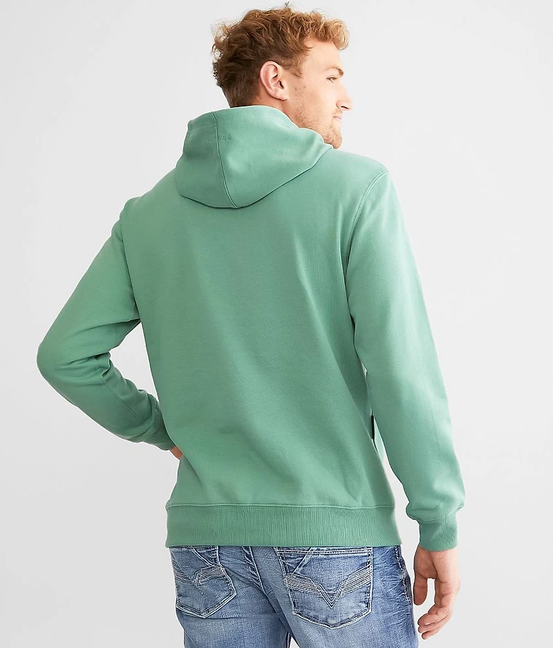 Solid Hooded Sweatshirt