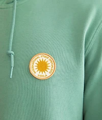 Solid Hooded Sweatshirt