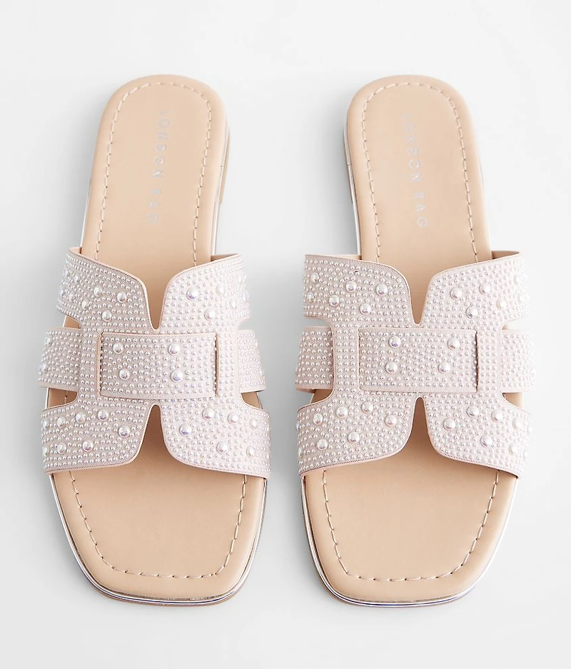 Faux Pearl Sandal
