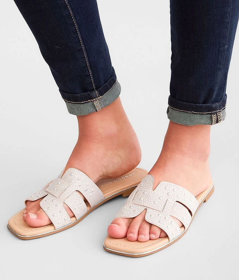 Faux Pearl Sandal