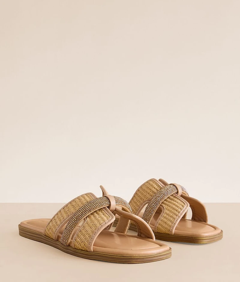 Raffia Glitz Sandal