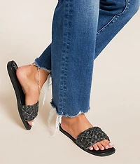 Raffia Glitz Sandal