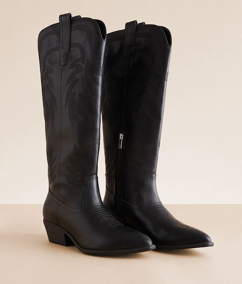 Embroidered Western Boot