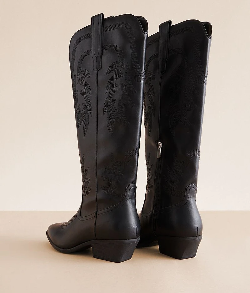 Embroidered Western Boot