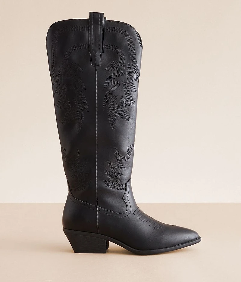 Embroidered Western Boot